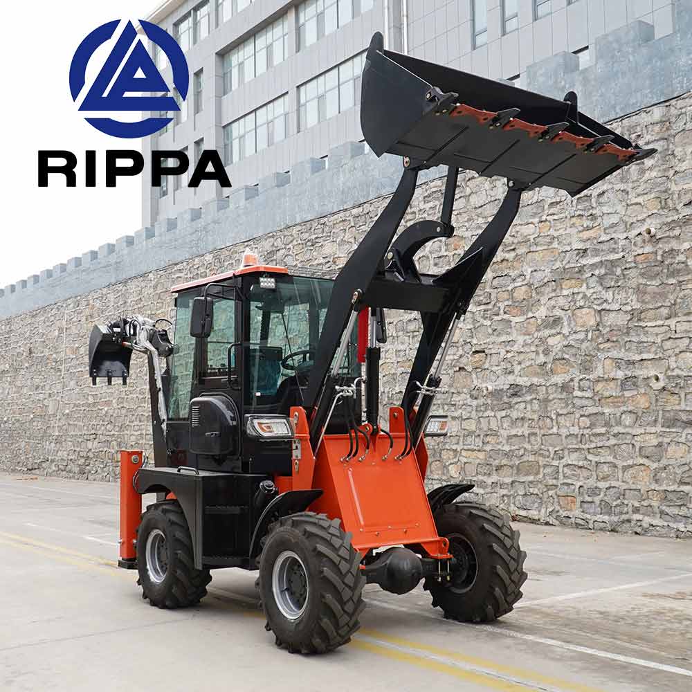 Rippa R918E (Kohler KDl1903TCR) экскаватор-погрузчик