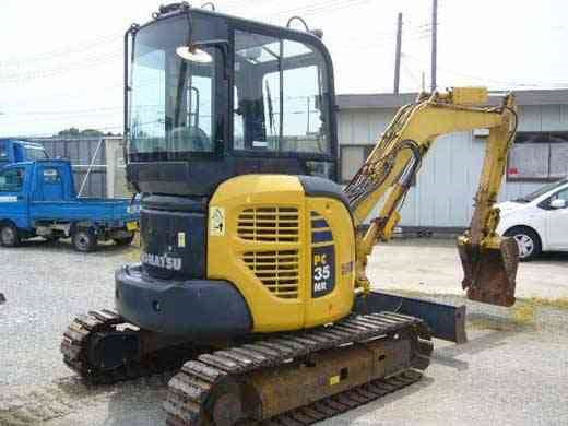 Komatsu PC35MR-2 гусеничный экскаватор