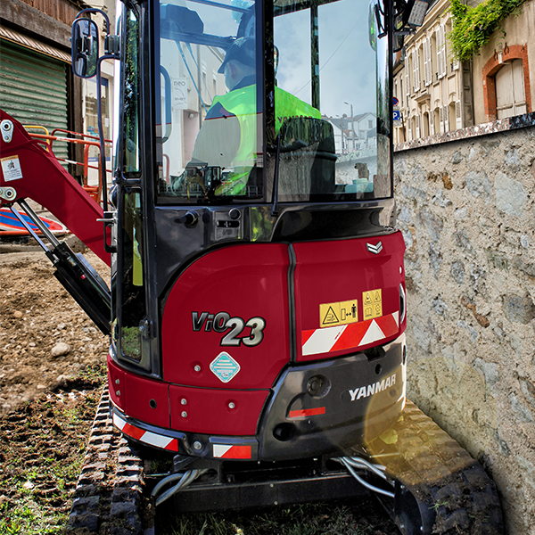 YANMAR ViO23-6C гусеничный экскаватор