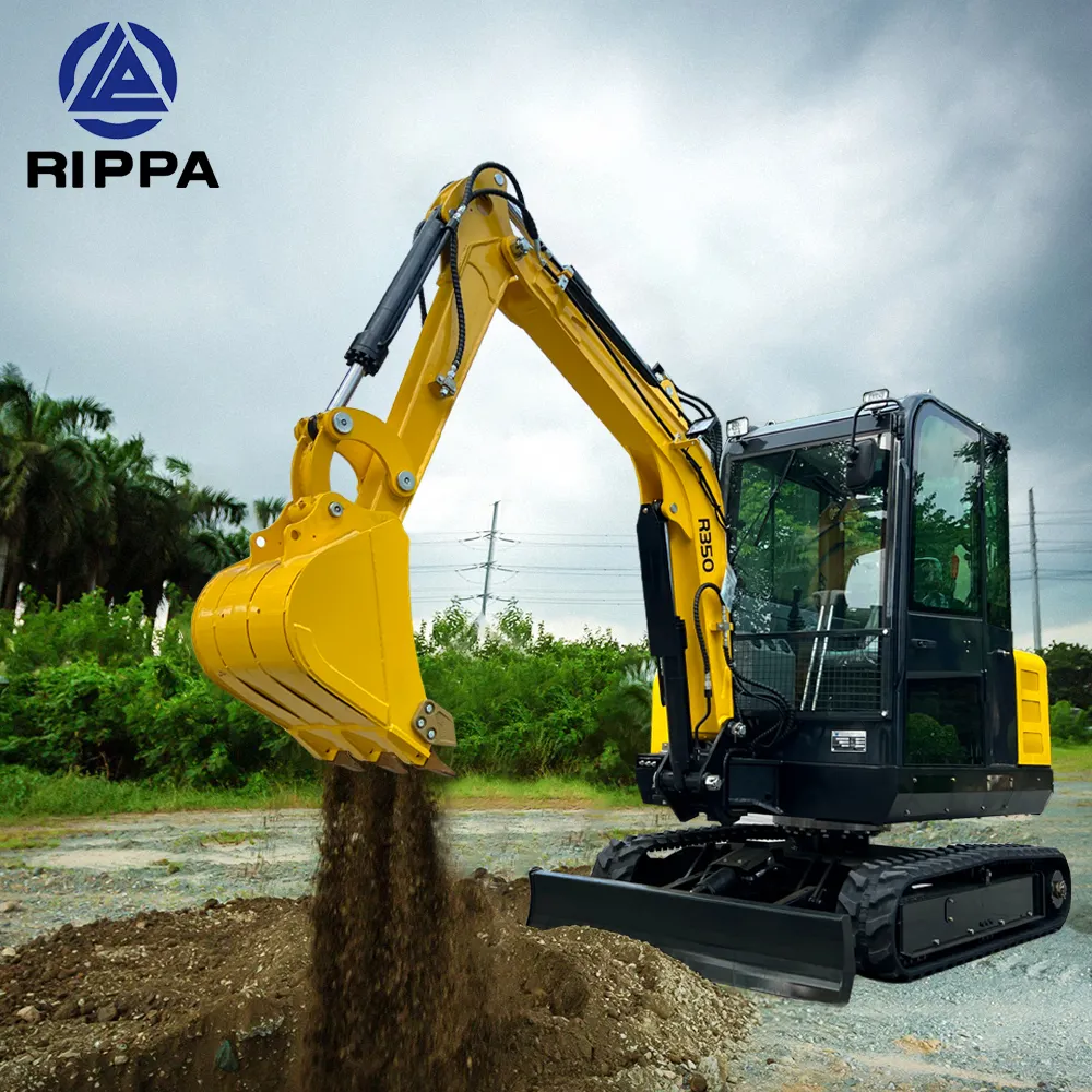 Rippa R350 (Changchai 390) мини-экскаватор