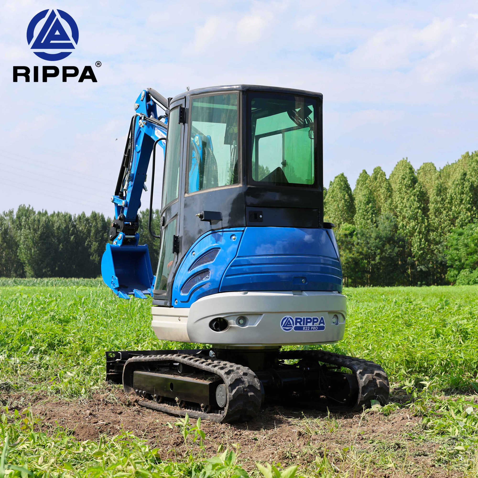 Rippa R22-1 (Kubota V1505) мини-экскаватор