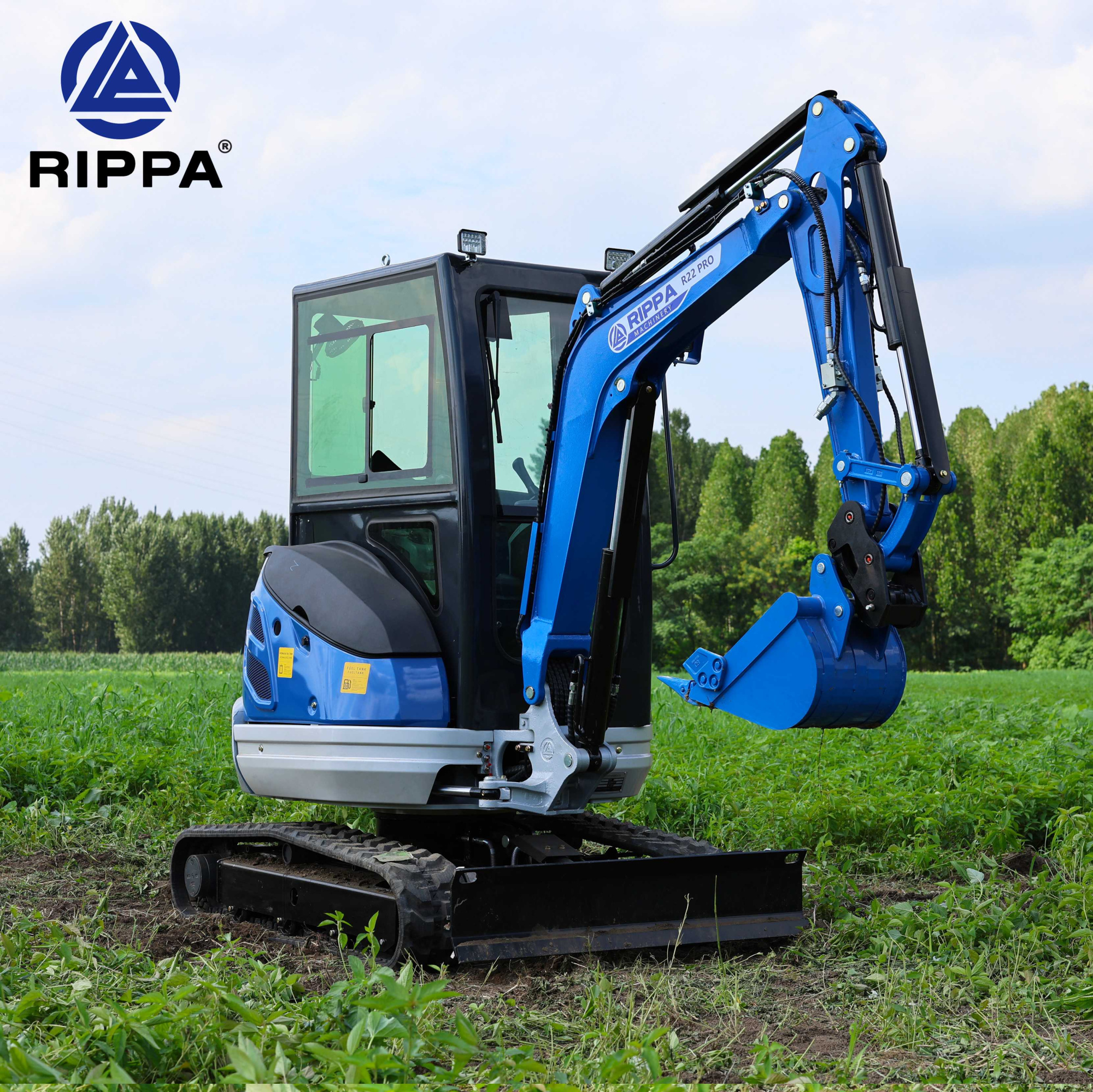 Rippa R22-1 (Kubota V1505) мини-экскаватор