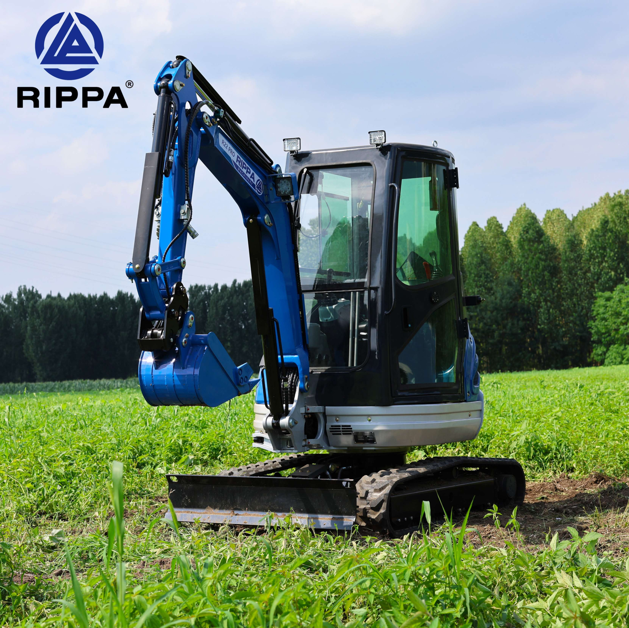 Rippa R22-1 (Kubota V1505) мини-экскаватор